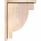 Ekena Millwork Alpine Smooth Corbel w/Backplate, Douglas Fir, 5 1/2"W x 14"D x 18"H COR06X14X18ALP01SDF - alternate 3